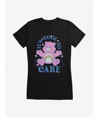 Care Bears Cheer Bear Care About That Money Girls T-Shirt $16.19 T-Shirts