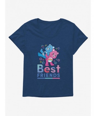 Care Bears Grumpy And Cheer Best Friends Plus Girls T-Shirt $18.79 T-Shirts