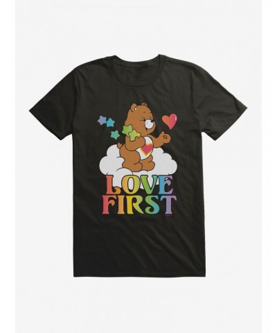 Care Bears Pride Tenderheart Bear Love First T-Shirt $15.30 T-Shirts