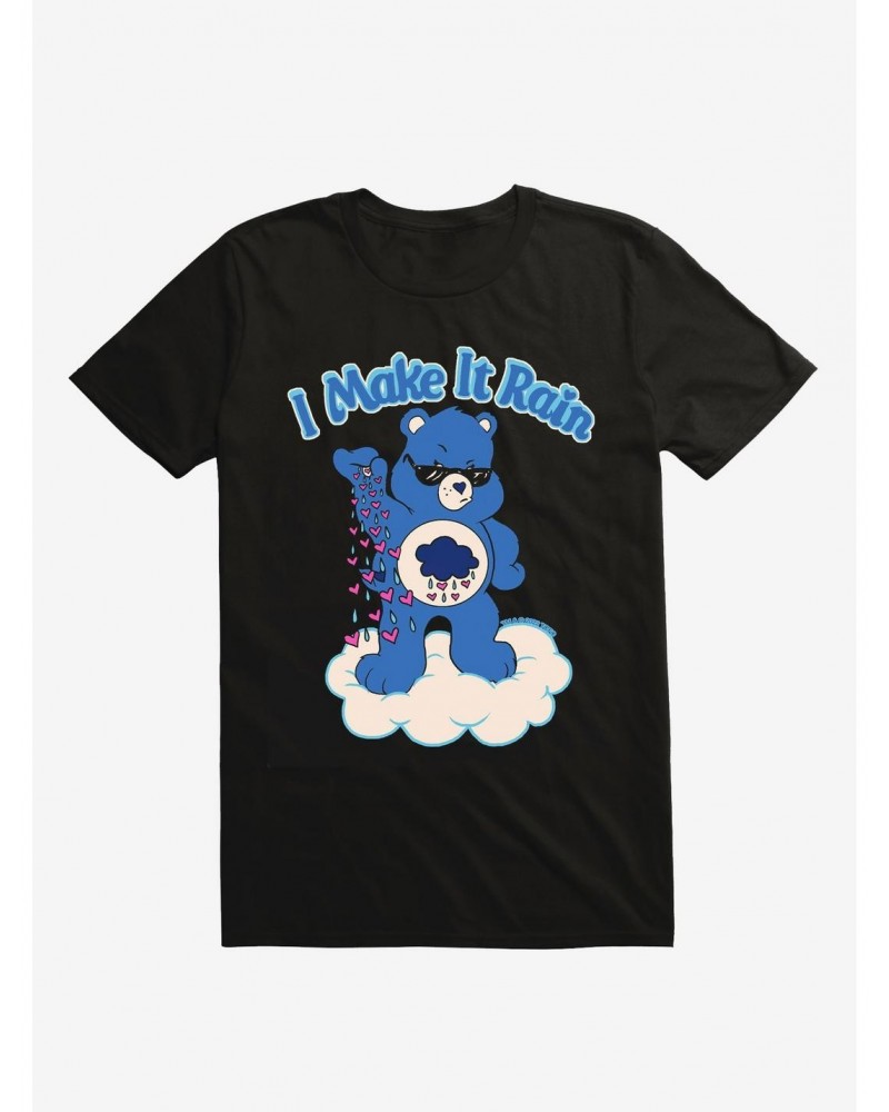 Care Bears Grumpy Bear I Make It Rain T-Shirt $14.58 T-Shirts