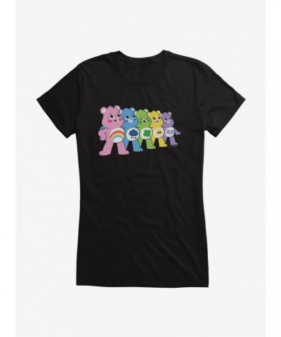 Care Bears Crew Pose Girls T-Shirt $15.94 T-Shirts