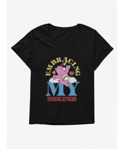 Care Bears Embracing My Feelings Girls T-Shirt Plus Size $18.50 T-Shirts