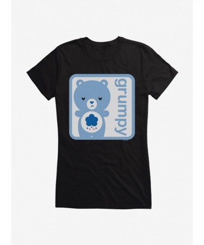 Care Bears Cartoon Grumpy Bear Girls T-Shirt $15.44 T-Shirts