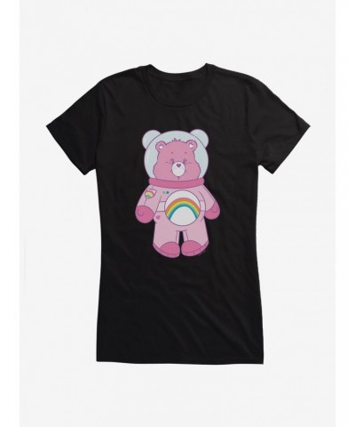 Care Bears Cheer Bear Space Suit Girls T-Shirt $15.69 T-Shirts